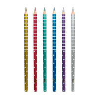 Lápices de colores Norma Kiut metalizados 6 pzas.