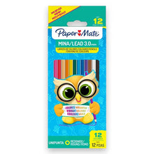 Lápices de colores PAPER MATE con 12 piezas