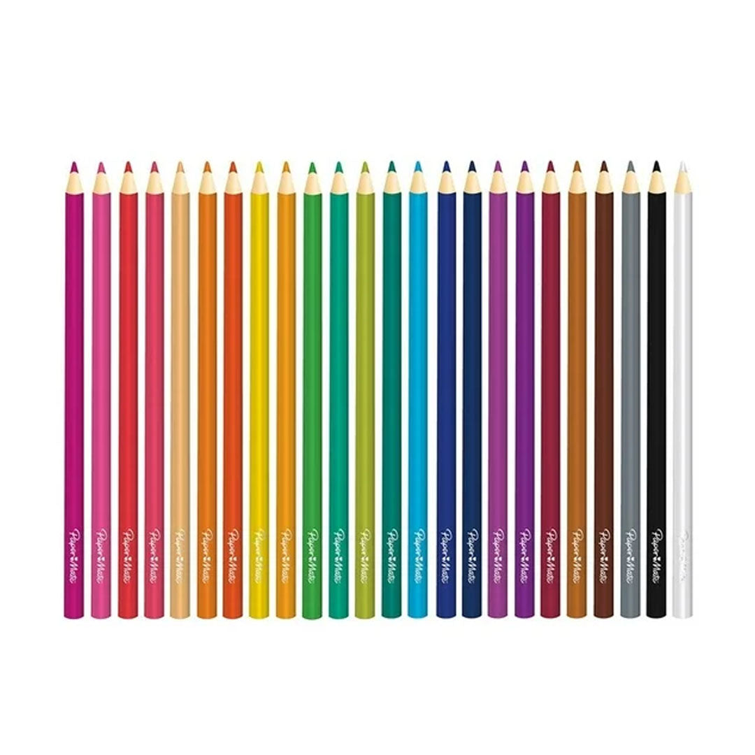 Lápices de colores PAPER MATE con 24 piezas