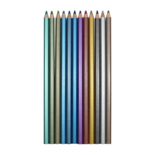 Lápices de colores metálicos Prismacolor junior con 12 piezas