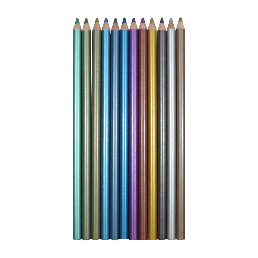 Lápices de colores Metálicos Prismacolor Junior 12 pzas.