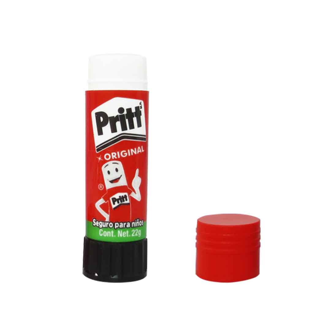 Lápiz Pritt adhesivo.