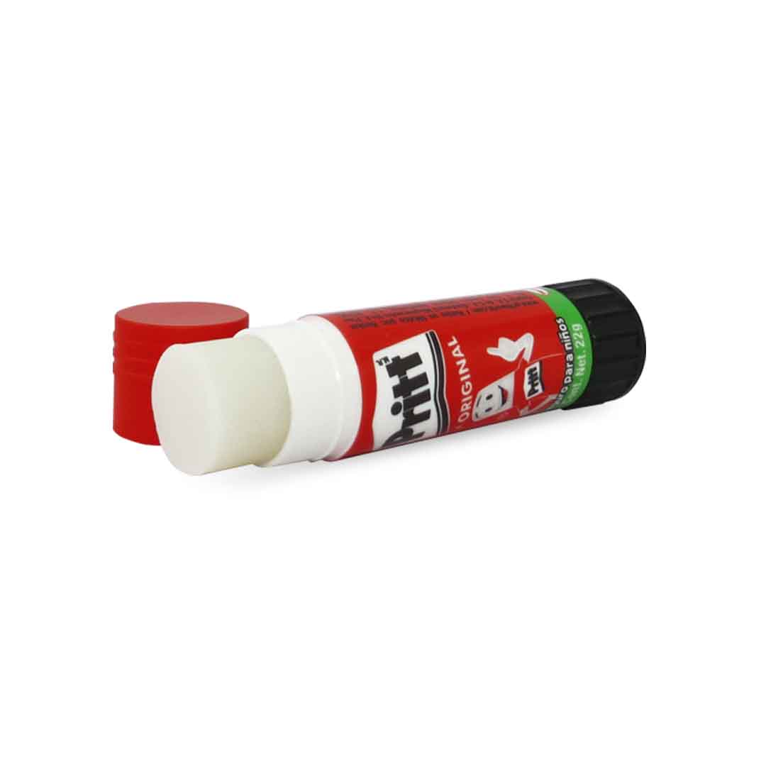 Lápiz Pritt adhesivo.