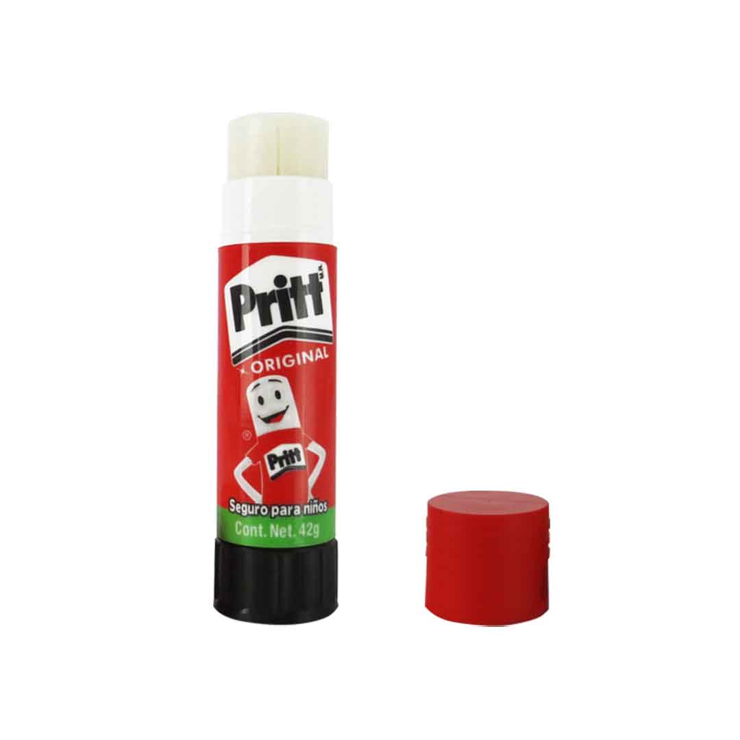 Lápiz Pritt adhesivo.