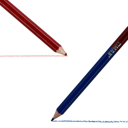 Lápiz bicolor hexagonal BEM-10 caja con 10 piezas