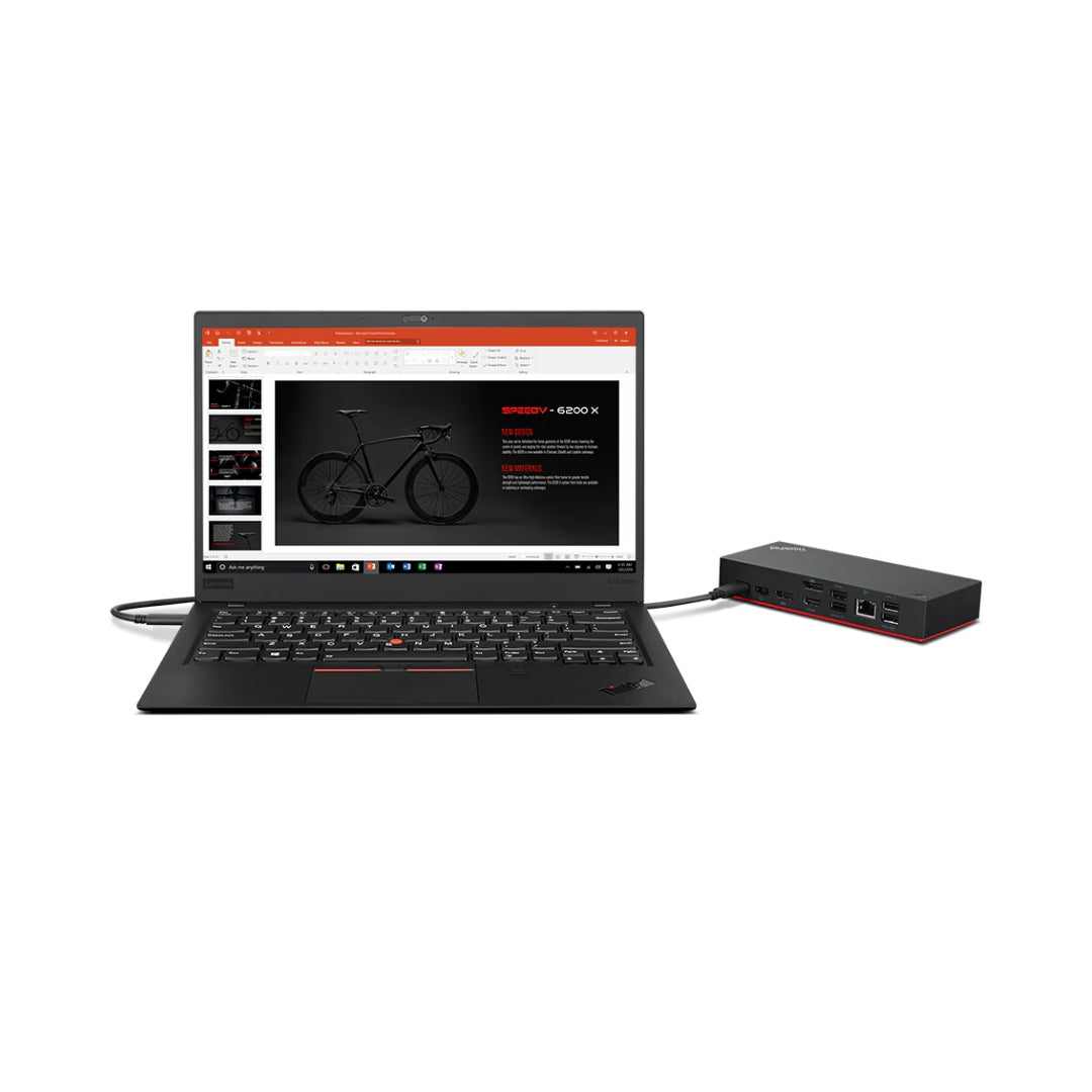 DOCKING STATION LENOVO 40AY0090US ALÁMBRICO USB 3.2 GEN 1, TIPO-C
