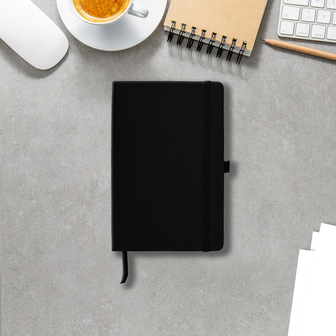 Libreta de Notas Dover Color Negro Raya de 160 pág.