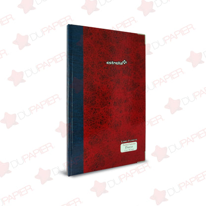 Libro Florete Forma francesa Rayado con 96 hojas.