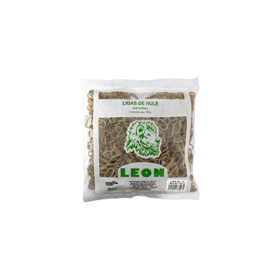 Liga León No.10 bolsa con 100 g