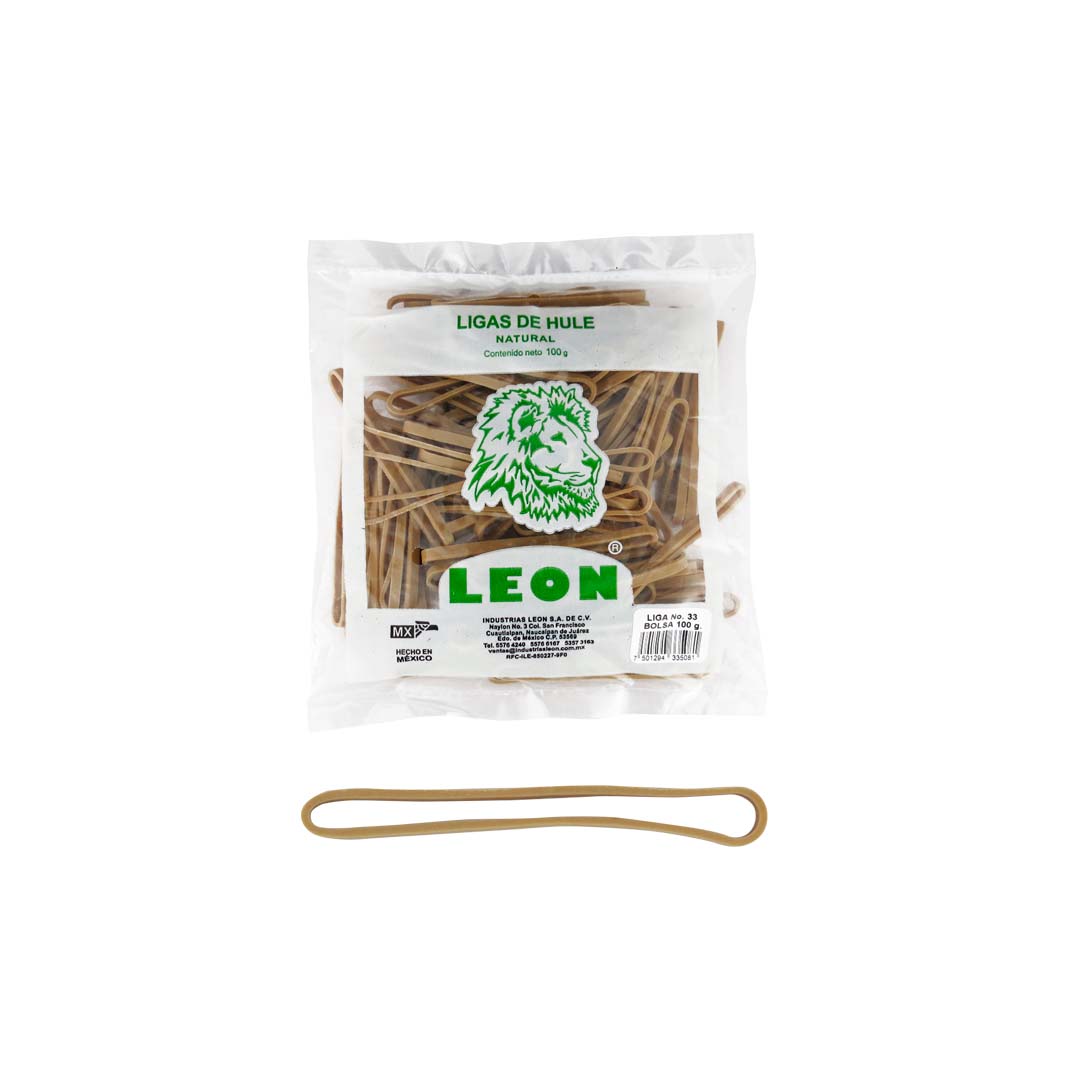 Ligas Valmar No.33 bolsa con 100 gr