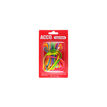Ligas Acco Neón No.18 con 25 gr