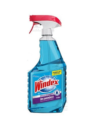 Limpia vidrios windex azul 640 ml