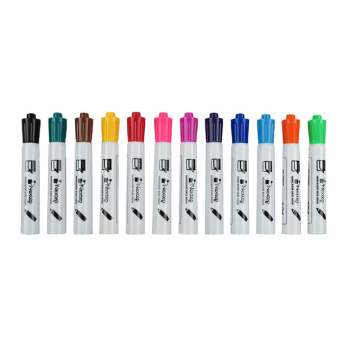 Marcadores Nextep base agua colores surtidos con 12 piezas