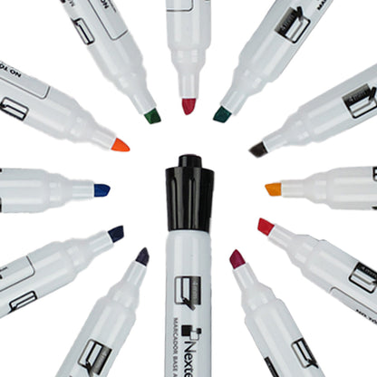 Marcadores Nextep base agua colores surtidos con 12 piezas