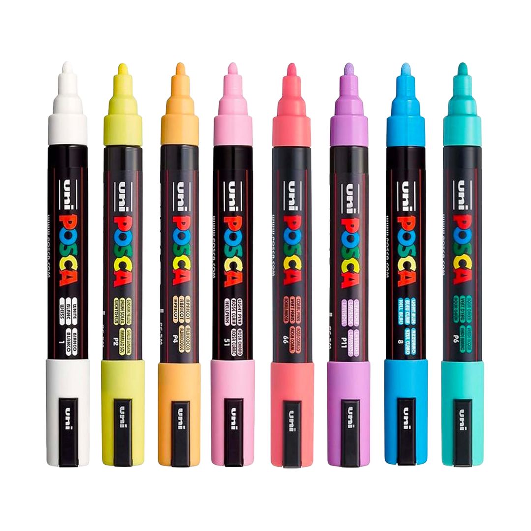 MARCADOR ACRÍLICO UNI POSCA PC-5M