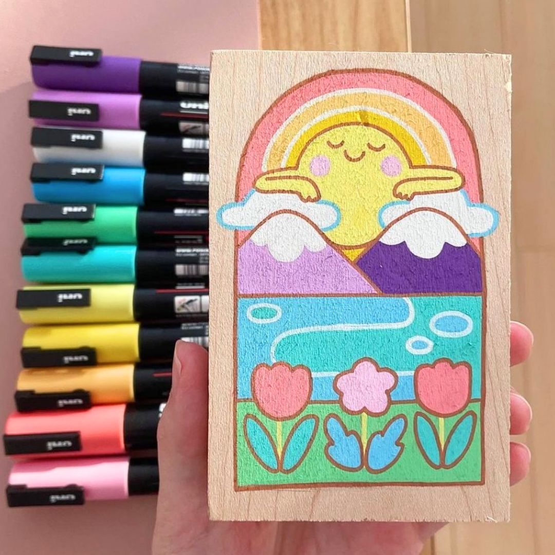 MARCADOR ACRÍLICO UNI POSCA PC-5M
