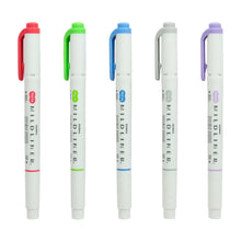 Marcadores Zebra Mildliner doble punta