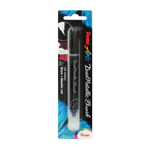 Marcador Pentel dual metallic brush