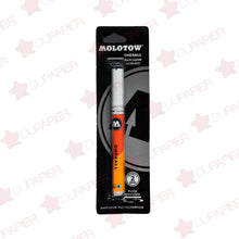 Marcador permanente acrílico Molotow blanco