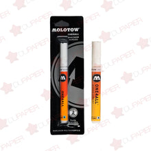 Marcador permanente acrílico Molotow blanco