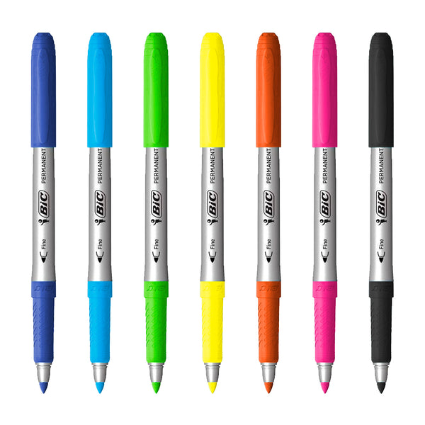 Marcadores permanentes Bic Marking con 6 + 1 pieza