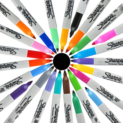Marcador permanente Sharpie colores surtidos 24 piezas