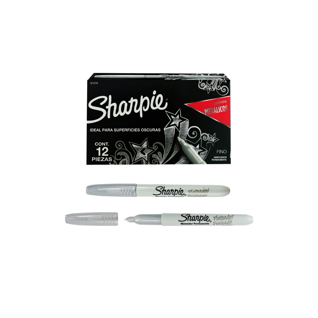 Marcador permanente Sharpie metálico