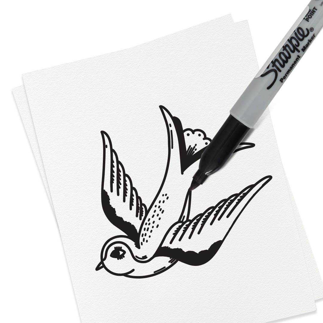 Marcador permanente Sharpie punto fino