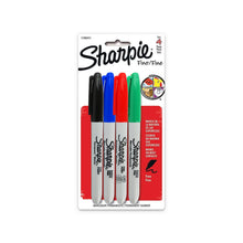 Marcador permanente Sharpie fine con 4 piezas