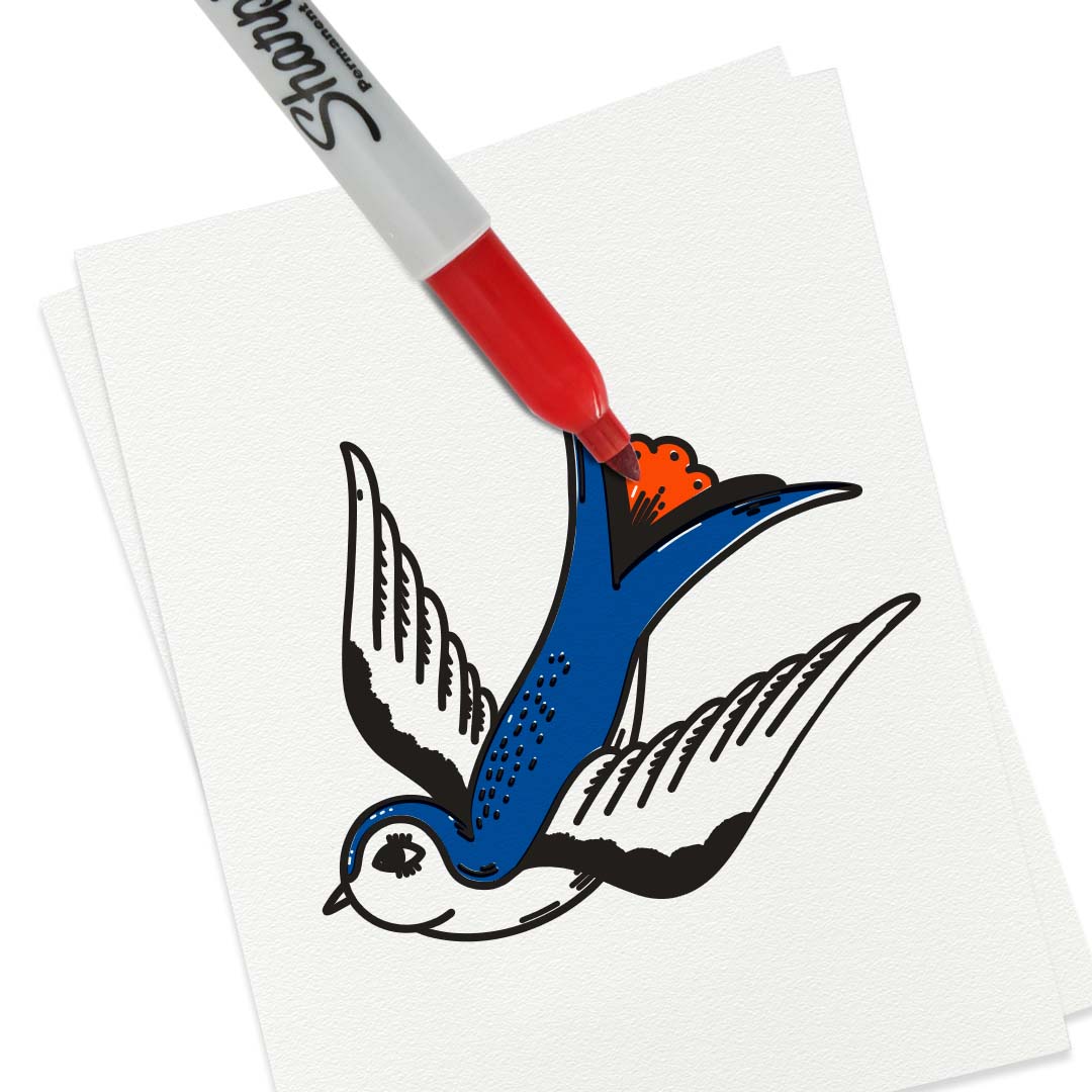 Marcador permanente Sharpie punto fino