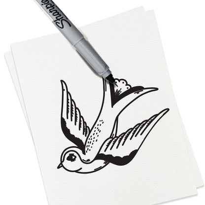 Marcador permanente Sharpie ultra fino negro