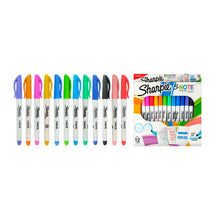 Marcador permanente Sharpie S. Note pastel con 12 piezas
