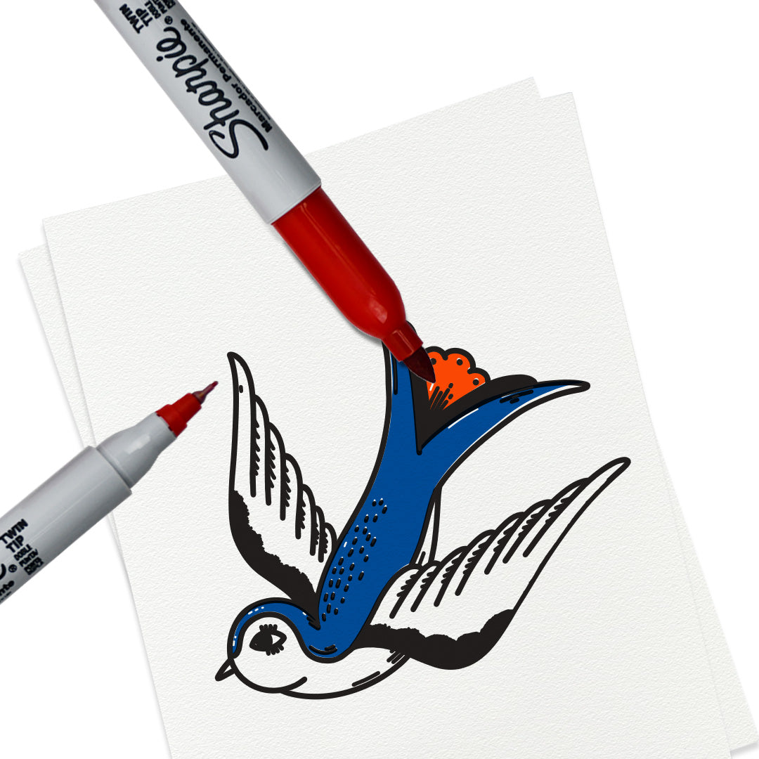 Marcador permanente Sharpie Twin tip