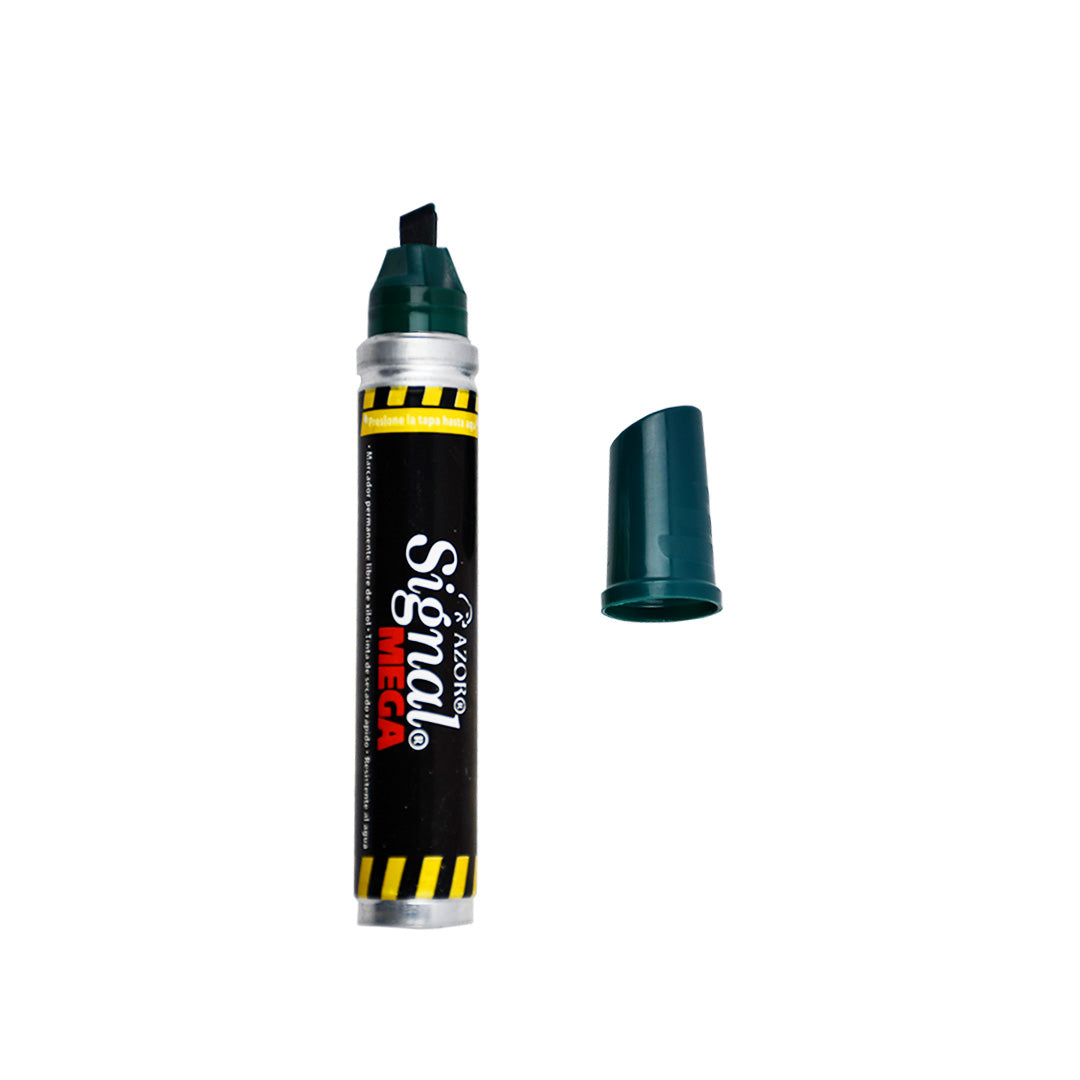 Marcador permanente Azor Signal mega rellenable