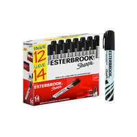 MARCADOR-SHARPIE-PERMANENTE-ESTERBROOK-NEGRO-CON-12-2-PZS