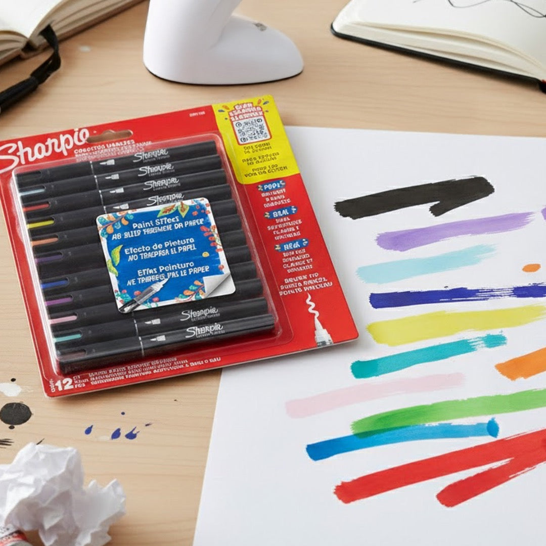 Marcador Sharpie Punta Brush Colores surtidos
