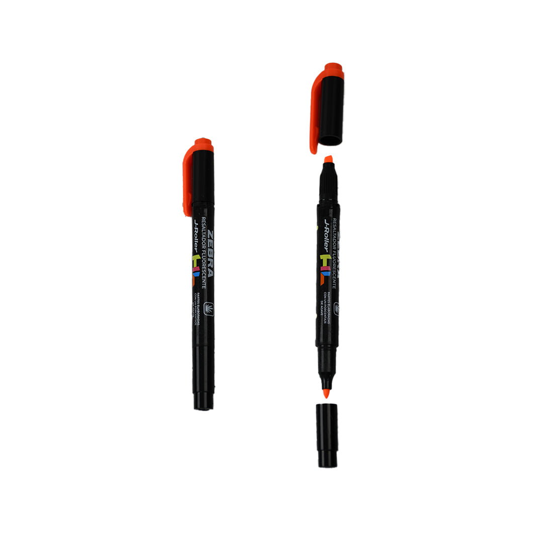 Marcatexto Zebra J-Roller HL Resaltador Duo