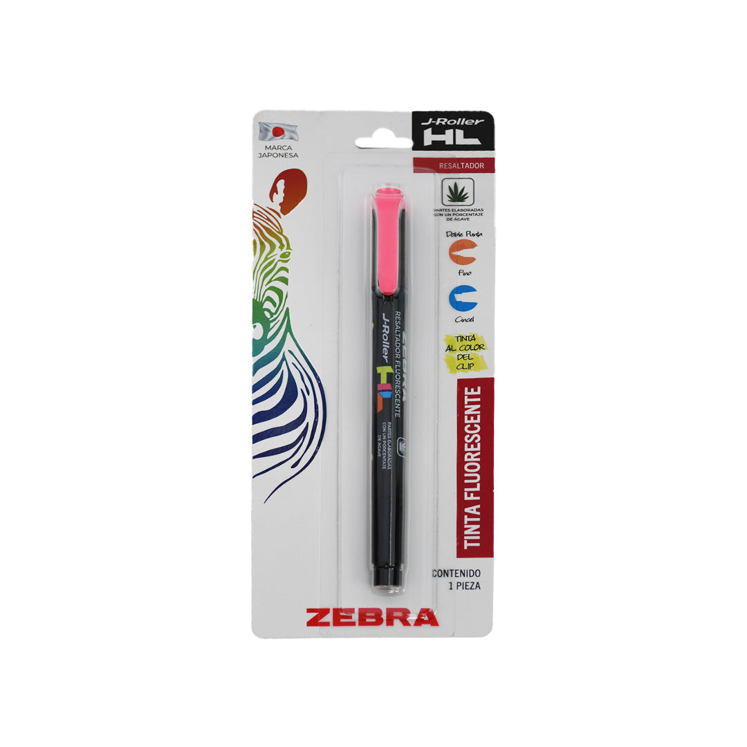 Marcatexto Zebra J-Roller HL Resaltador Duo