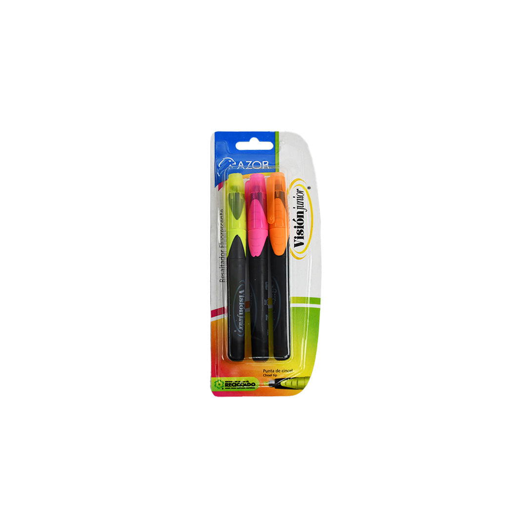 Marcatextos Azor Visión junior con 3 piezas