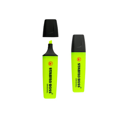 MARCATEXTOS STABILO BOSS AMARILLO FLUORESCENTE