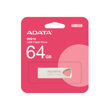 MEMORIA USB 2.0 ADATA UV210 64 GB DORADO METALICO