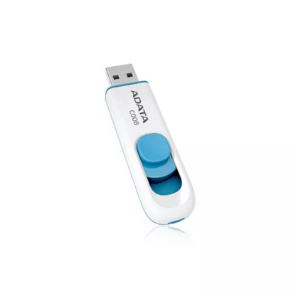 MEMORIA USB 2.0 ADATA C008 DESLIZANTE SIN TAPA AC008-64G-RWE