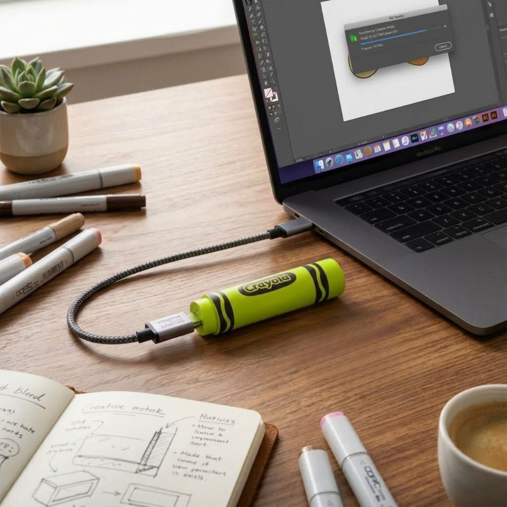 MEMORIA USB C SANDISK CRAYOLA 64GB