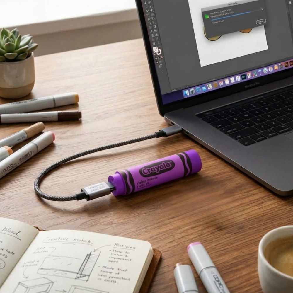 MEMORIA USB C SANDISK CRAYOLA 64GB
