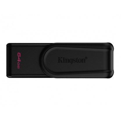 MEMORIA USB KINGSTON EXODIA DTXS/64GBUSB-A 3.0, NEGRO