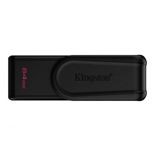 MEMORIA USB KINGSTON EXODIA DTXS/64GBUSB-A 3.0, NEGRO