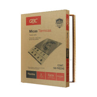 MICA TERMICA 3 MILESIMAS CARTA M130249 CON 100 PZS