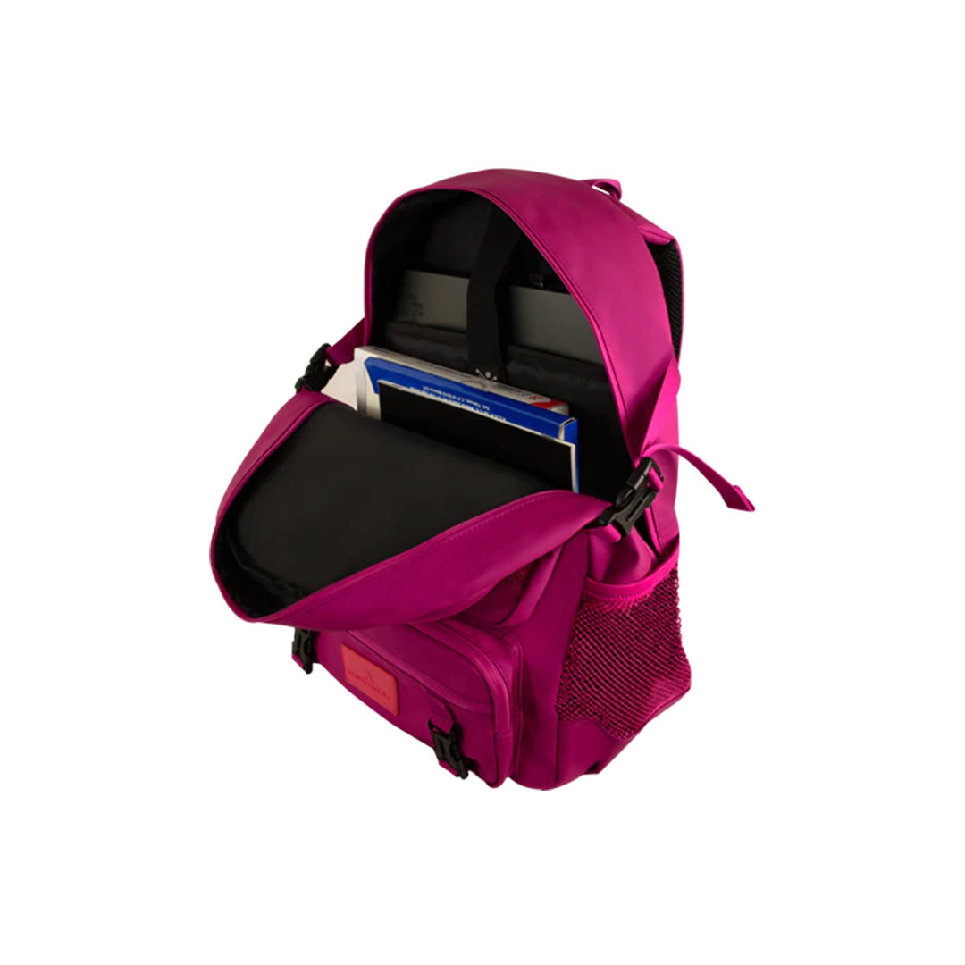 Mochila Perfect Choice NOMAD para laptop 17" magenta.