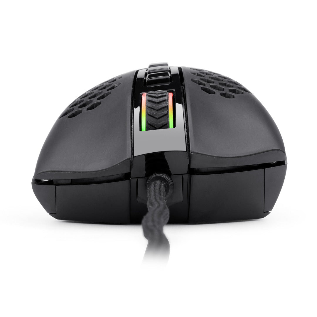 Mouse alámbrico USB Redragon M988 negro.