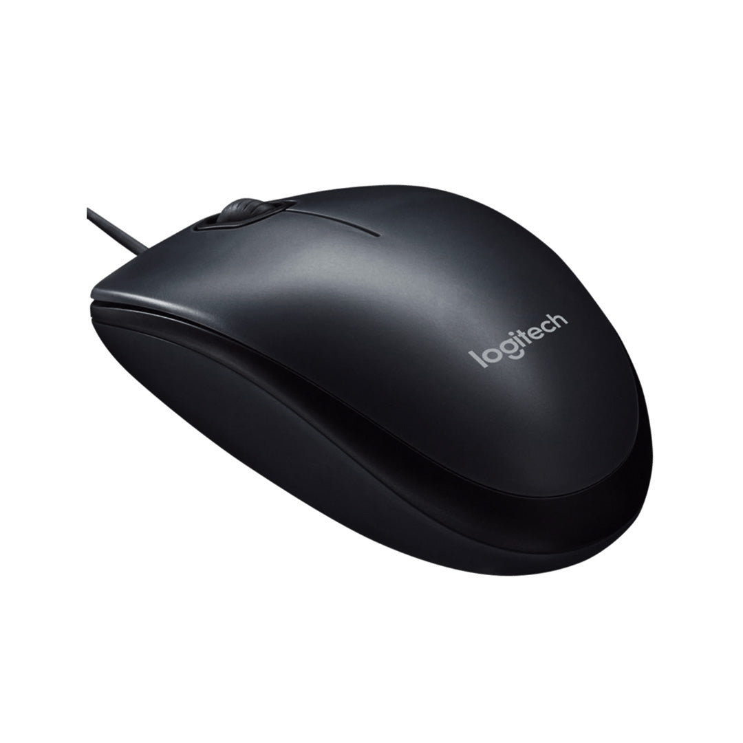 Mouse alámbrico Logitech M90 USB 910-004053 negro